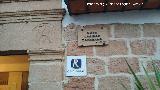 Casona de los Caridad-Zambrana. Placa