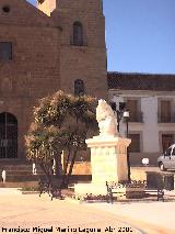 Monumento a San Juan de la Cruz. 