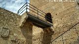 Castillo de Baeres. Acceso a la Torre del Homenaje