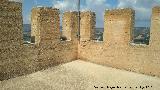 Castillo de Baeres. Almenas de la Torre del Homenaje