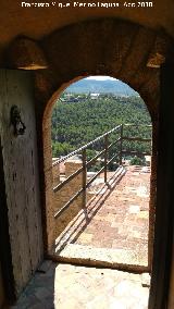 Castillo de Baeres. Puerta de entrada a la Torre del Homenaje