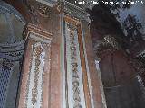 Capilla de los Robles. Decoracin del retablo