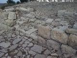 Torreparedones. Decumano mximo. Interseccin con calle escalonada