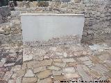 Torreparedones. Ermita de las Santas Mozrabes. Altar