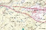 Noria de la Vega. Mapa
