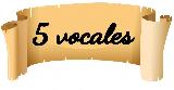 Palabras con las 5 vocales