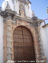 Portada del Convento de Santa Ana de Lucena