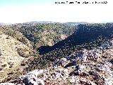 Barranco del Arroyo del Muerto. Desde el Torcal