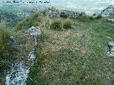 Castillo de Majada Hinojosa. Recinto superior