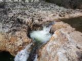 Cascada de la Cimbarra. Pozas superiores