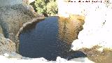 Cascada de la Cimbarra. Poza superior