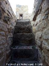 Castillo de Lopera. Torren Oeste. Acceso a la azotea