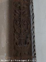 Catedral de Baeza. Puerta Gtica cegada. Relieve del intrados