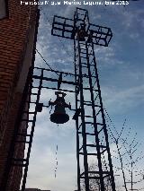 Ermita de las Cuevas de Ambrosio. Cruz campanario