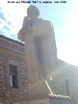 Monumento a San Juan de la Cruz. Estatua