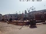 Plaza Carlos III en Venta de los Santos. 