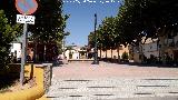Plaza Carlos III en Venta de los Santos. 