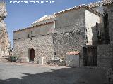 Plaza de la Constitucin. Con los restos de Santa Mara al fondo