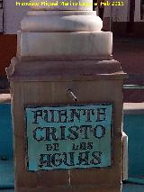 Fuente Cristo de las Aguas. 