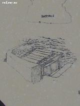 Castelln Alto. Acrpolis. Cisterna