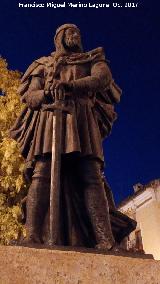 Monumento al Moro y al Cristiano. Estatua de cristiano