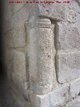 Castillo de Huscar. Columna