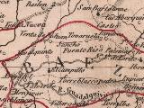 Ermita de San Bartolom. Mapa 1847