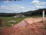 Cortijo de los Llanos. Entrada a la finca