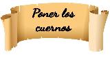 Poner los cuernos