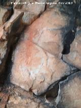Pinturas rupestres de la Cueva de la Mina. Pintura indita