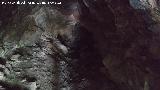 Pinturas rupestres de la Cueva de la Mina. Interior de la Cueva de la Mina