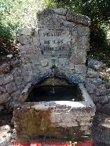 Fuente del Prado de las Ubillas. 