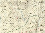 Cortijo la Veleta. Mapa