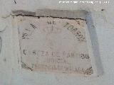 Placa del Partido Judicial. 