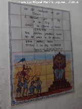Historia de Torrox. Azulejos de la Calle Calvario