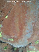 Pinturas rupestres del Arroyo del Chortal I. Barras
