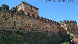 Castillo de los Guzmanes. Esquina noroeste