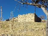 Cortijo de la Fuente Segura. Muros de mampostera