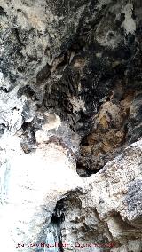 Cueva del Jabonero. Techo