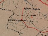 Historia de Higuera de Calatrava. Mapa 1885