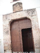 Ermita de la Coronada. Portada