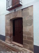 Casa de la Calle Molinos n 19. Portada