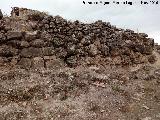 Yacimiento romano de Casa Fuerte. Muralla