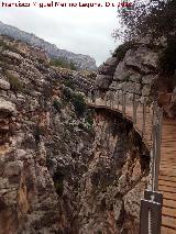 Desfiladero del Gaitanejo. Tramo del Puente del Rey