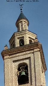 Baslica Colegiata del Santo Sepulcro. Campanario con veleta