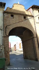 Puerta de Zaragoza. Intramuros