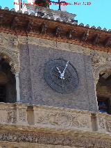 Ayuntamiento de Tarazona. Reloj