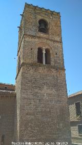 Iglesia de Santa Mara de la Granada. Campanario alminar