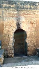 Muralla de Niebla. Puerta del Agua. Intramuros