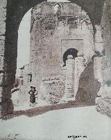 Muralla de Niebla. Puerta del Buey. Foto antigua